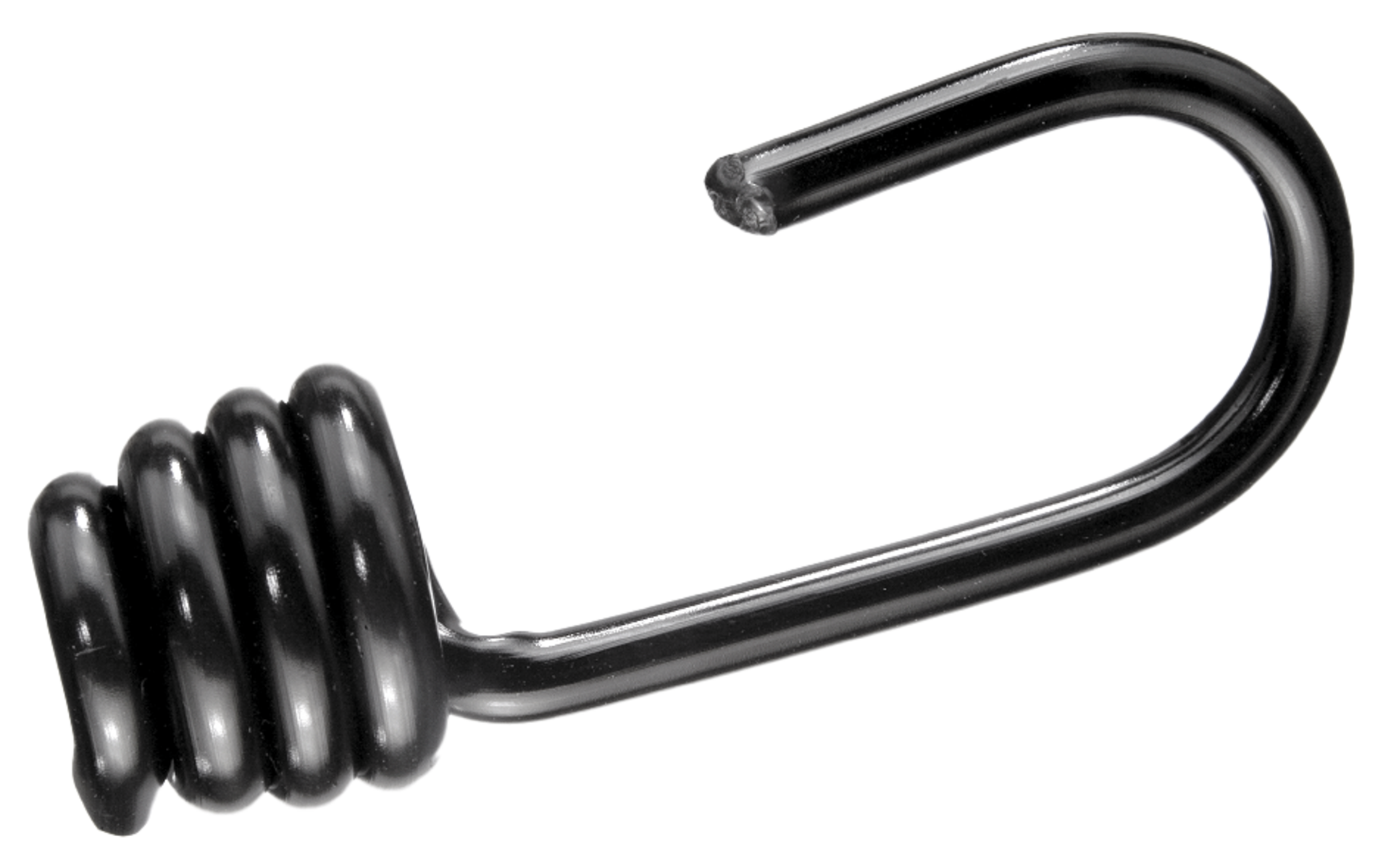 Stahlhacken schwarz für Gepäckspanner SB verpackt