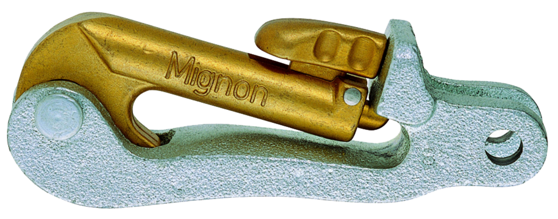 Panic snap hooks for chains loose packed