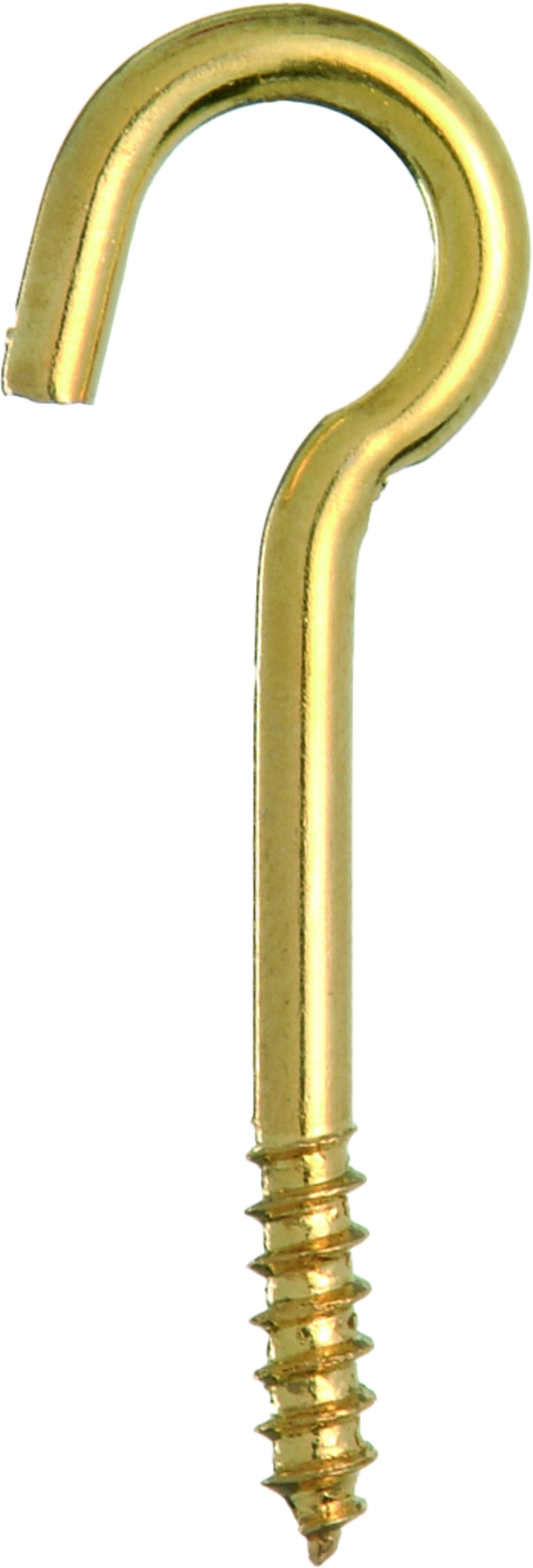 Bend screw hooks prepacked