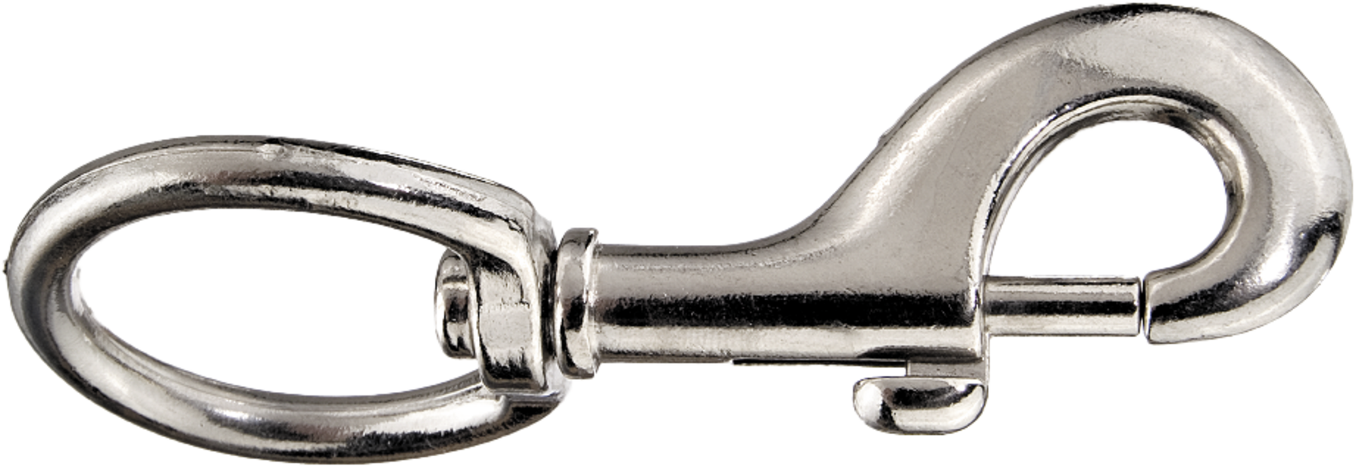 Spring hooks with safety screw closure prepacked