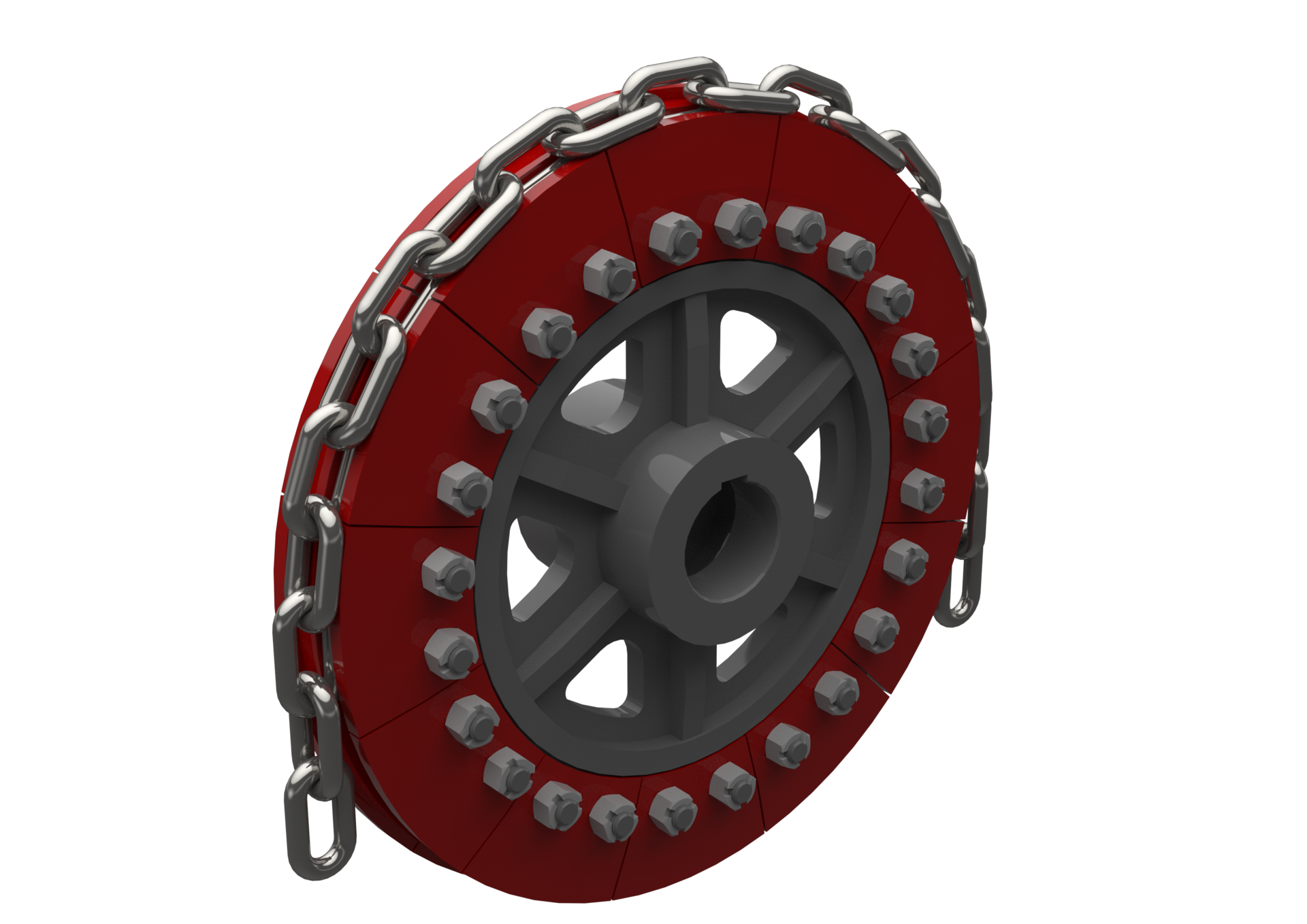 BR Plain segmented chain wheels GGN