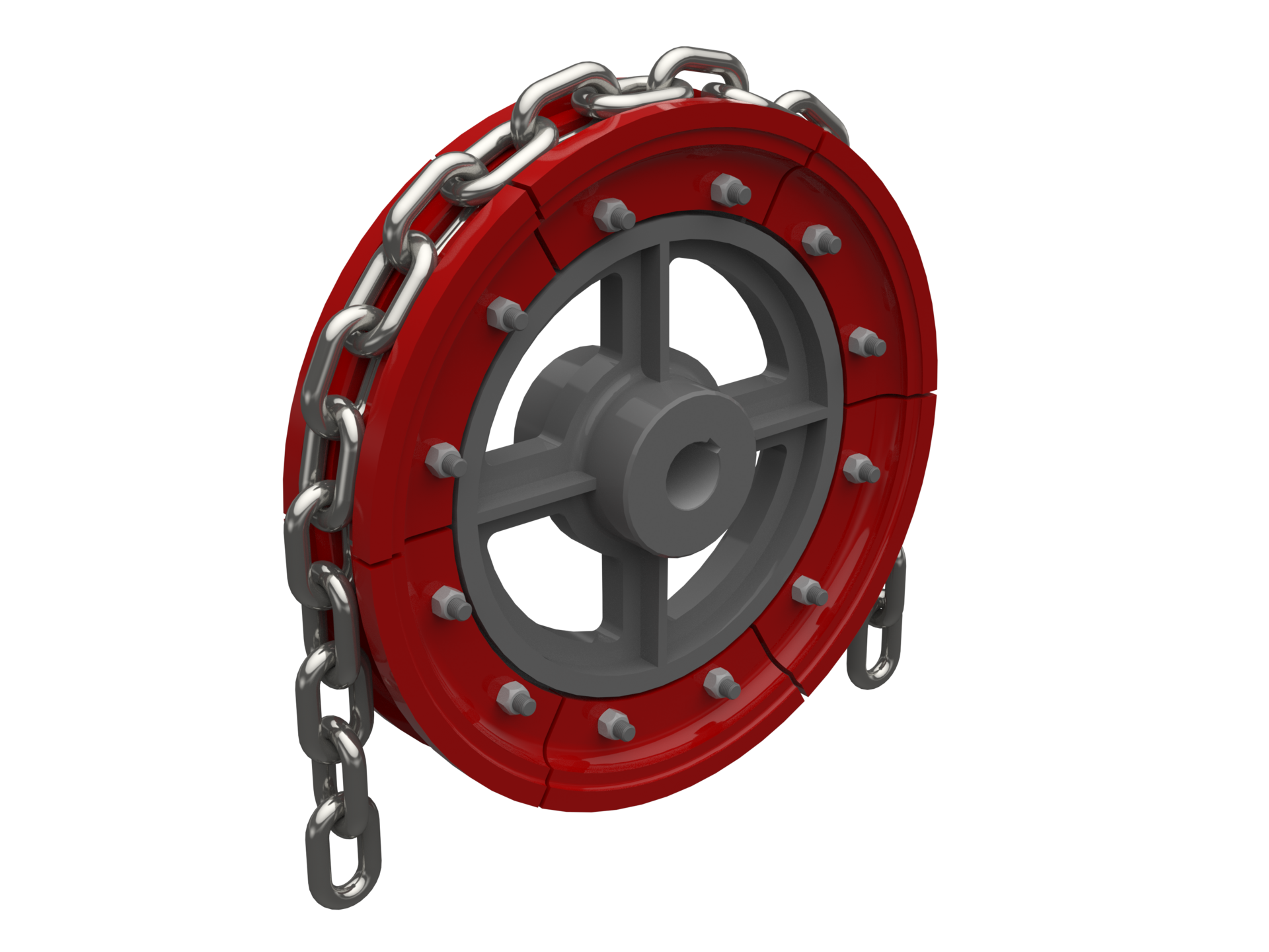 SR/SUR Plain segmented chain wheels
