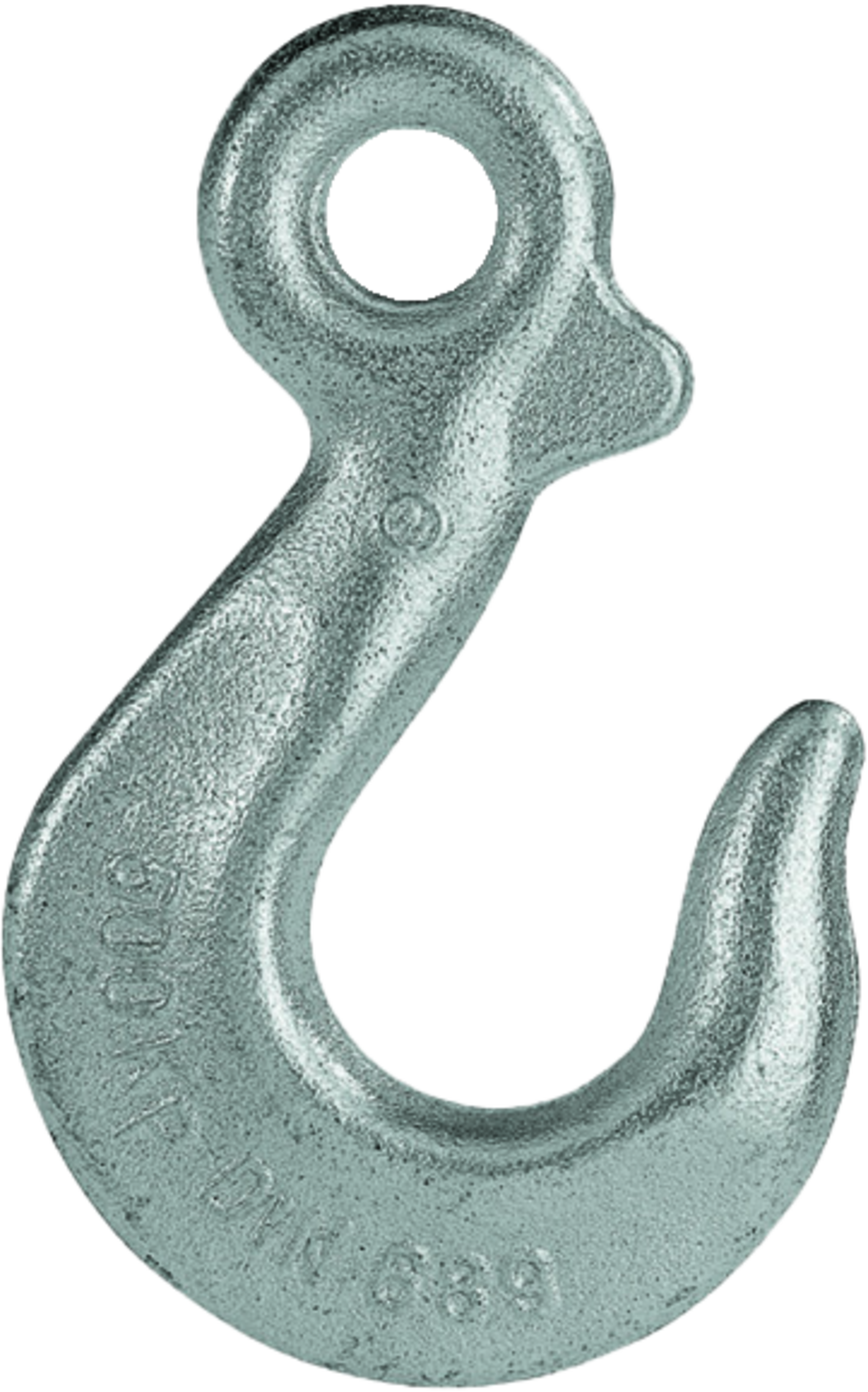 Eye sling hooks loose packed